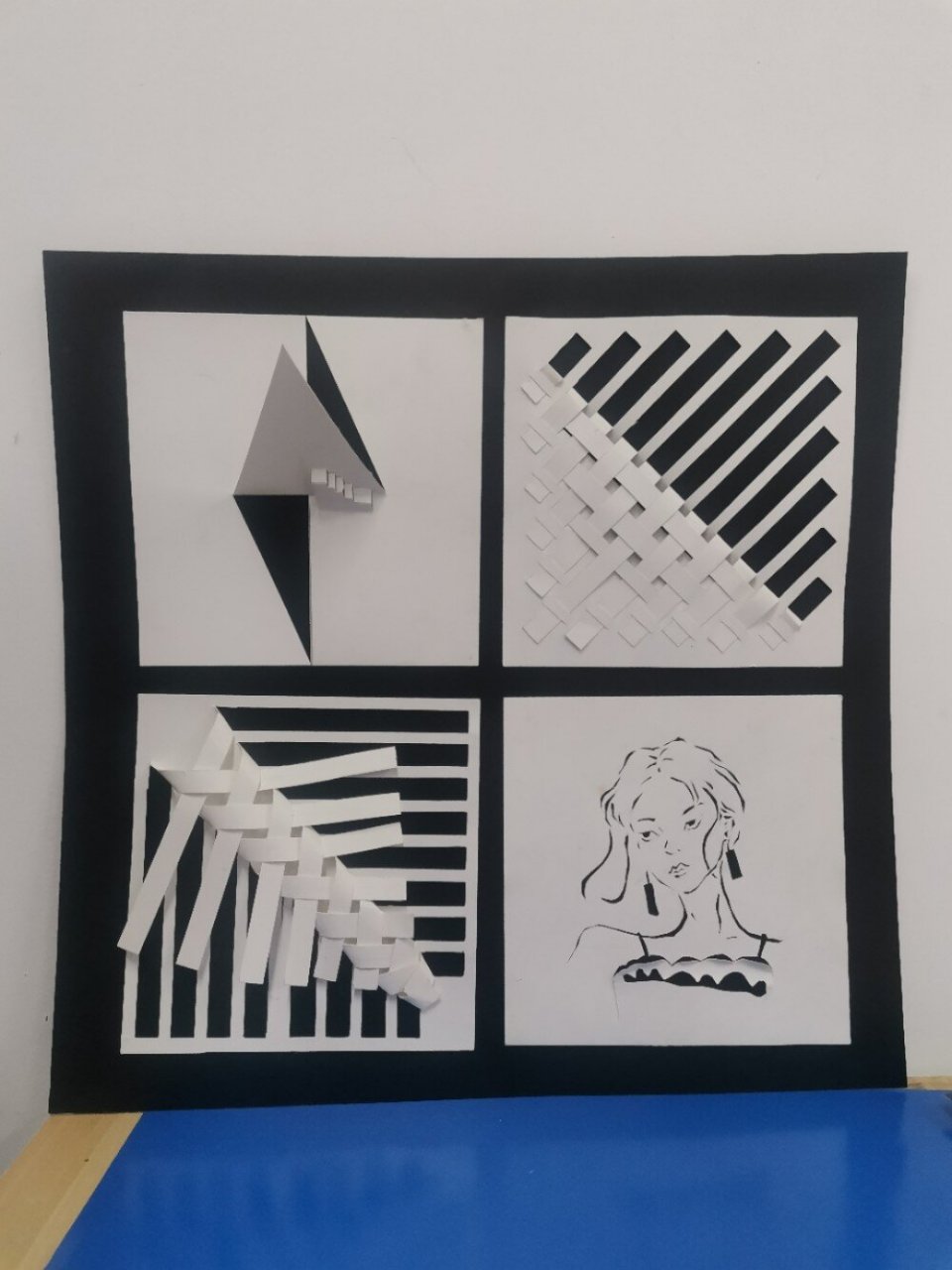 立体构成   多切多折 一切多折 不切多折