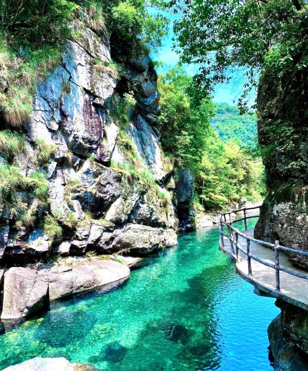 安徽池州小众旅游景点 这里是安徽池州石台县,石台享有"中国原生态