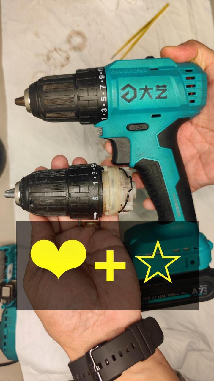 手电钻的齿轮箱组装,大艺3302演示版.