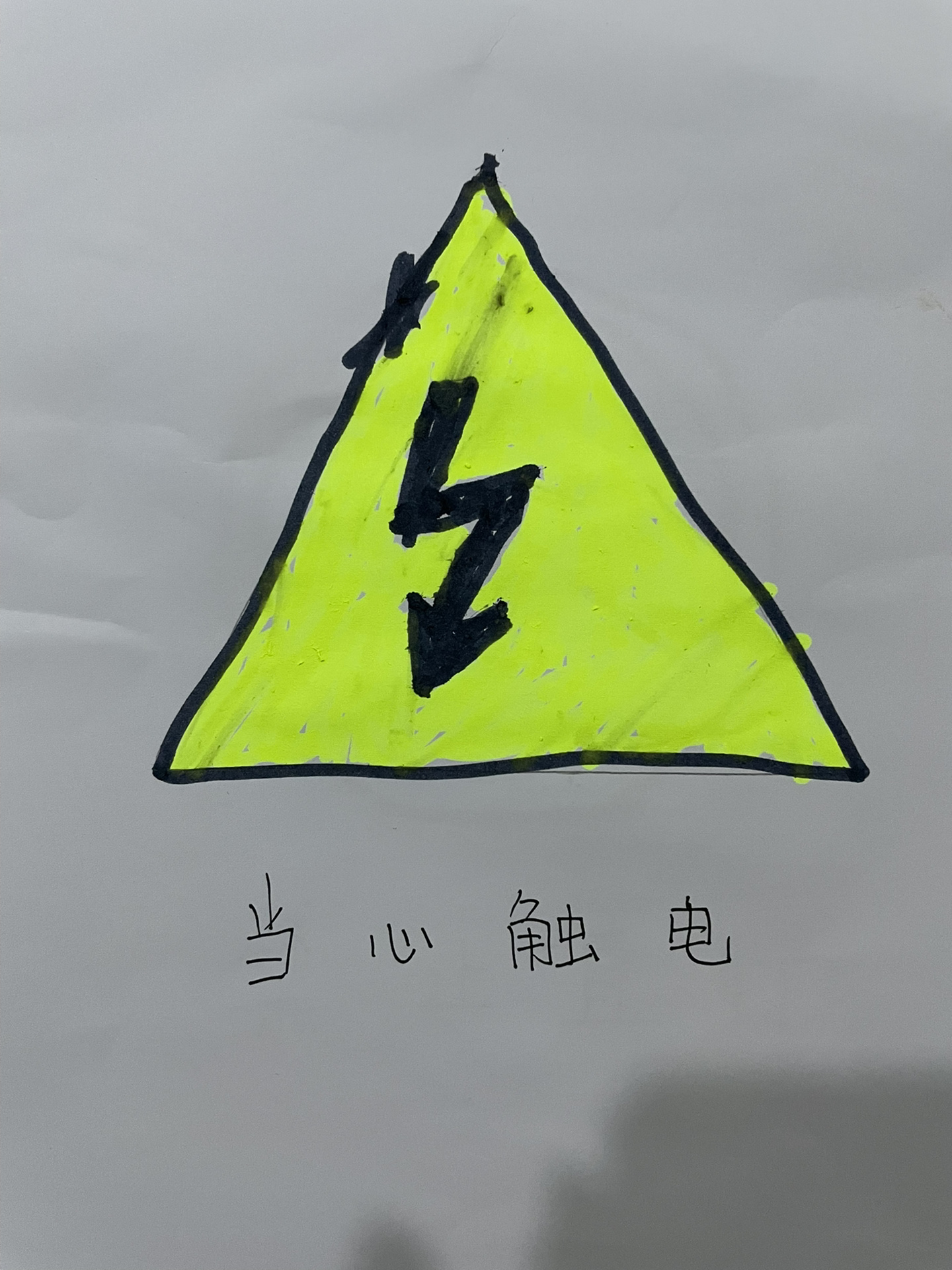 简笔画-安全标志
