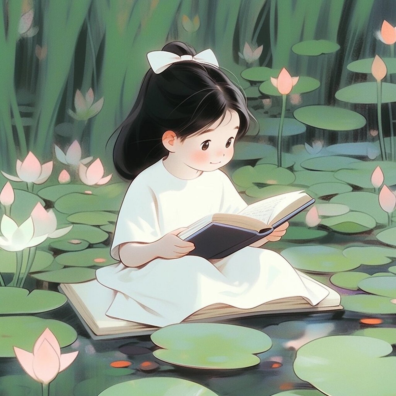 新头像的魅力丨心平气荷,才能好运连连!