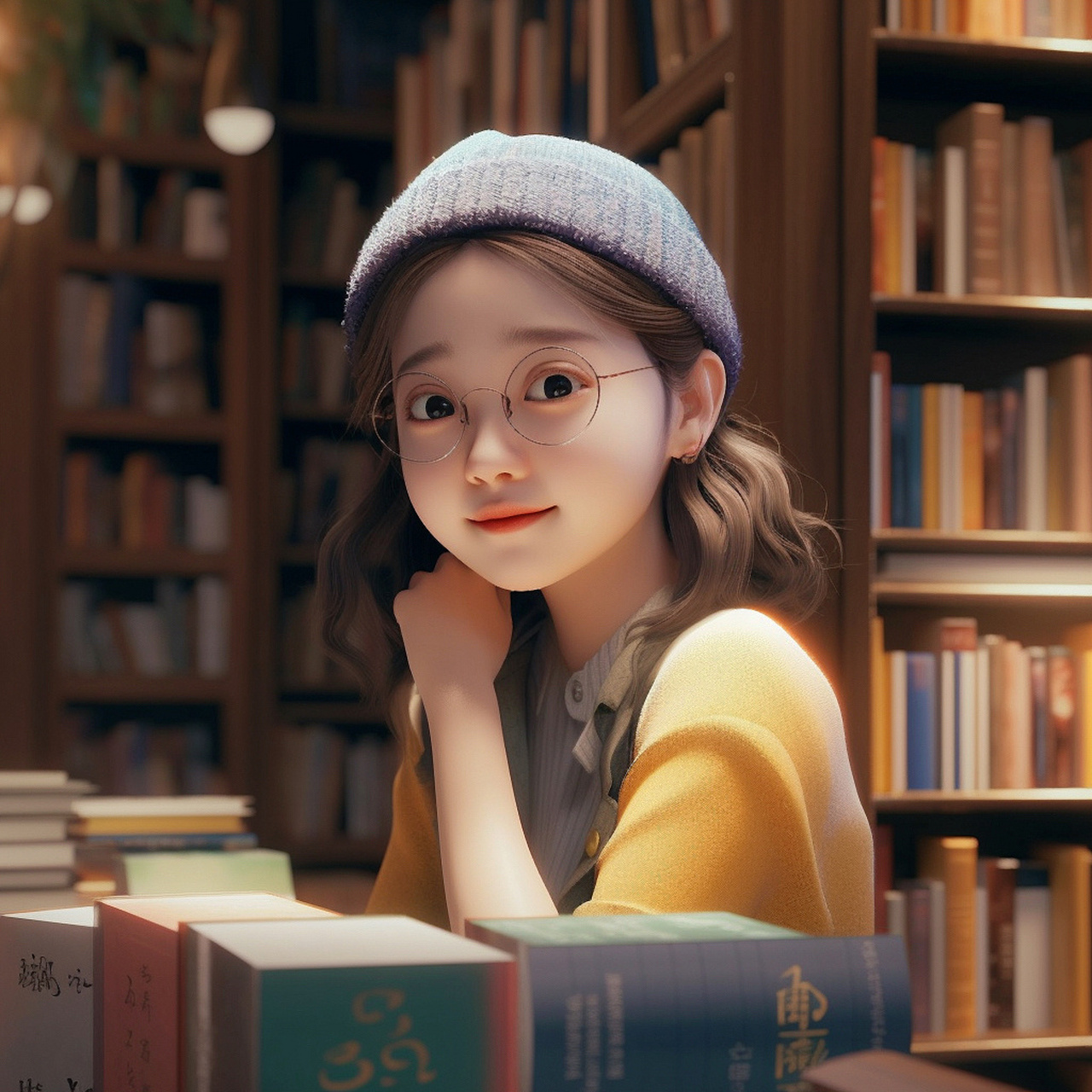 高中生日常|一眼万年的书店读书头像 天气晴 宜靠窗看书 再睡一会午觉