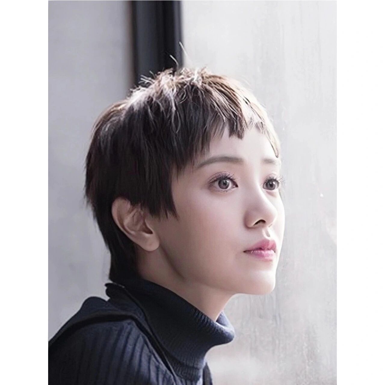 99郭采洁款人气满满的热捧短发造型 99经常不经意间被问到/什么样