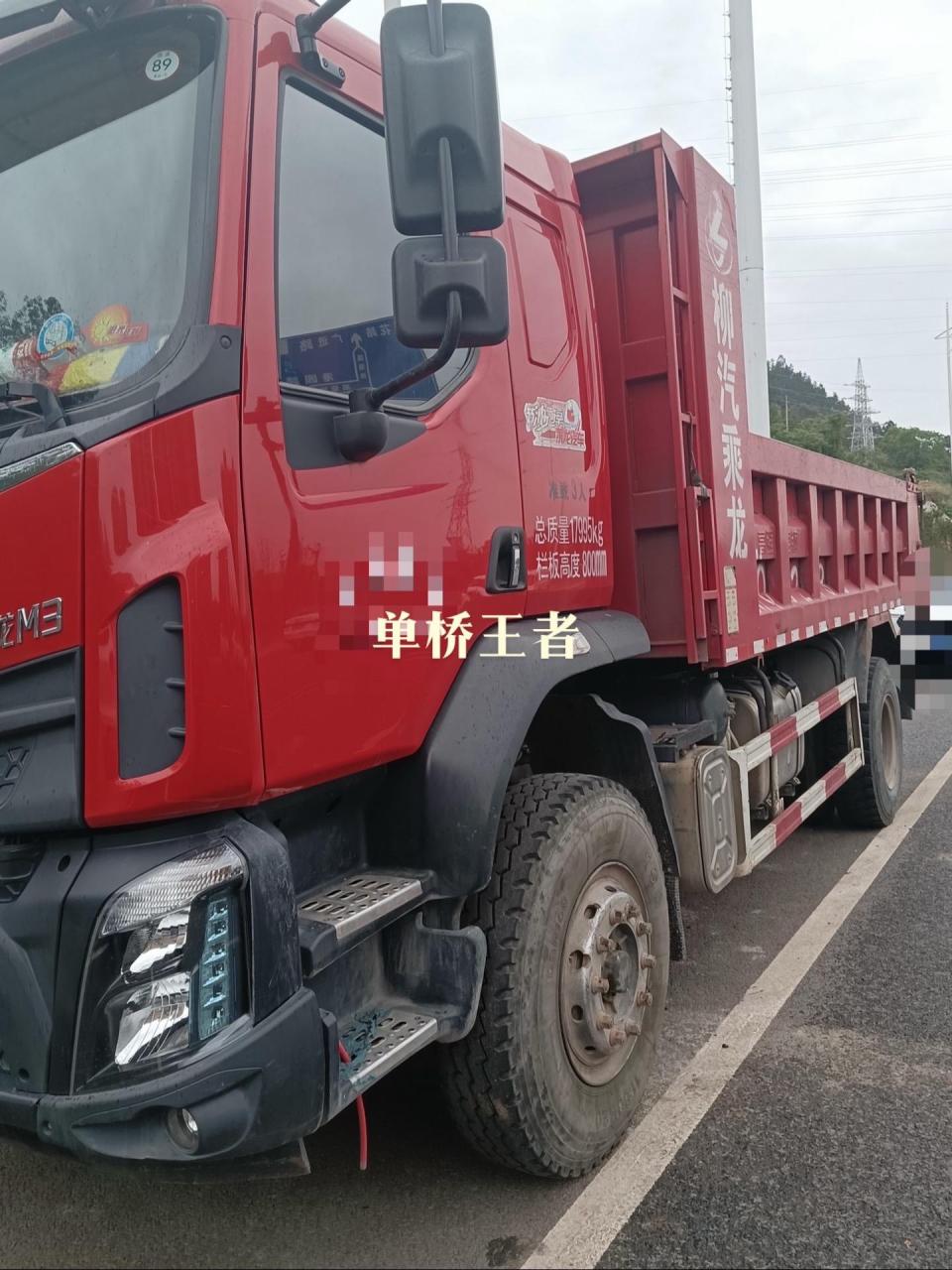乘龙m3大单桥自卸车.