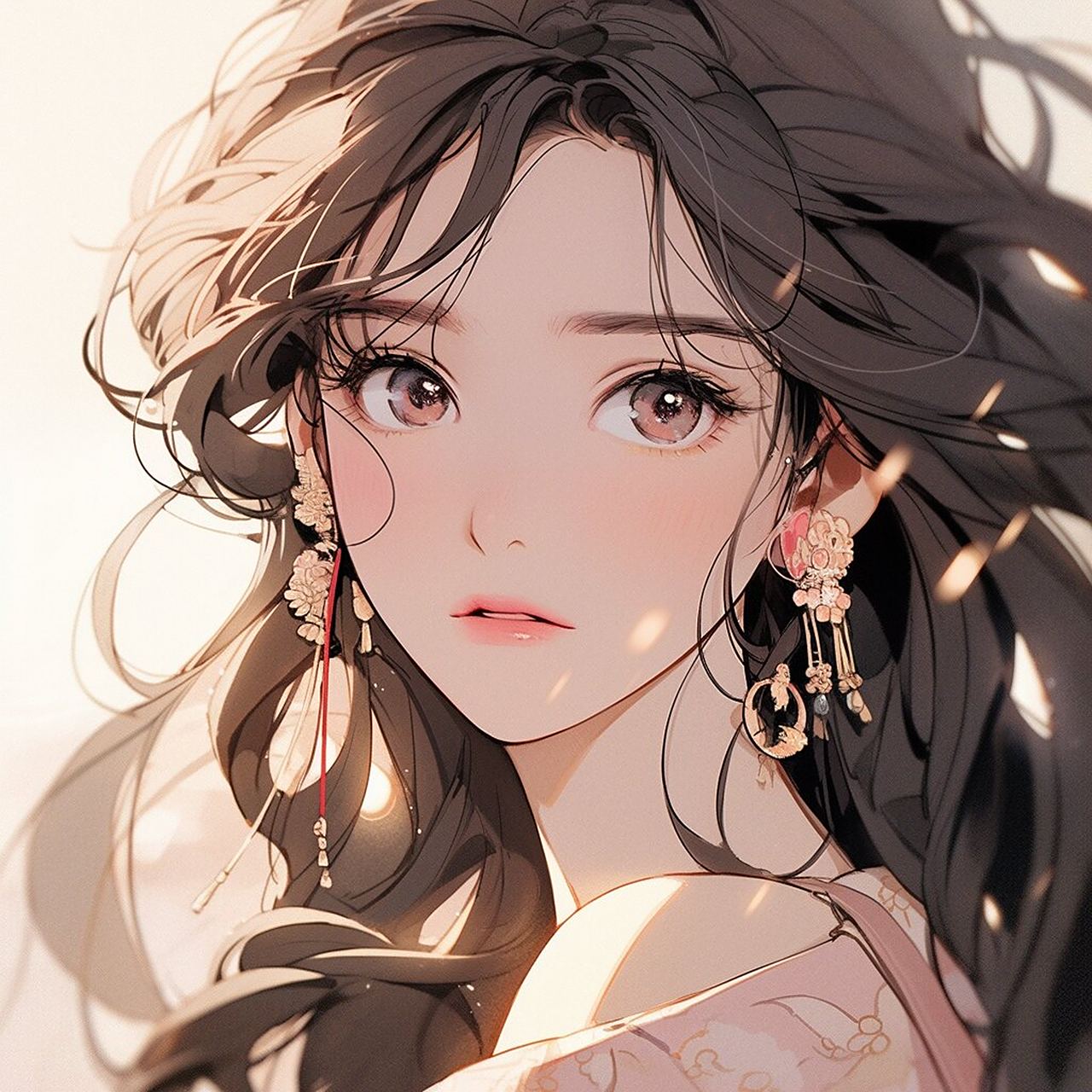 女生头像92 | 卷发大波浪