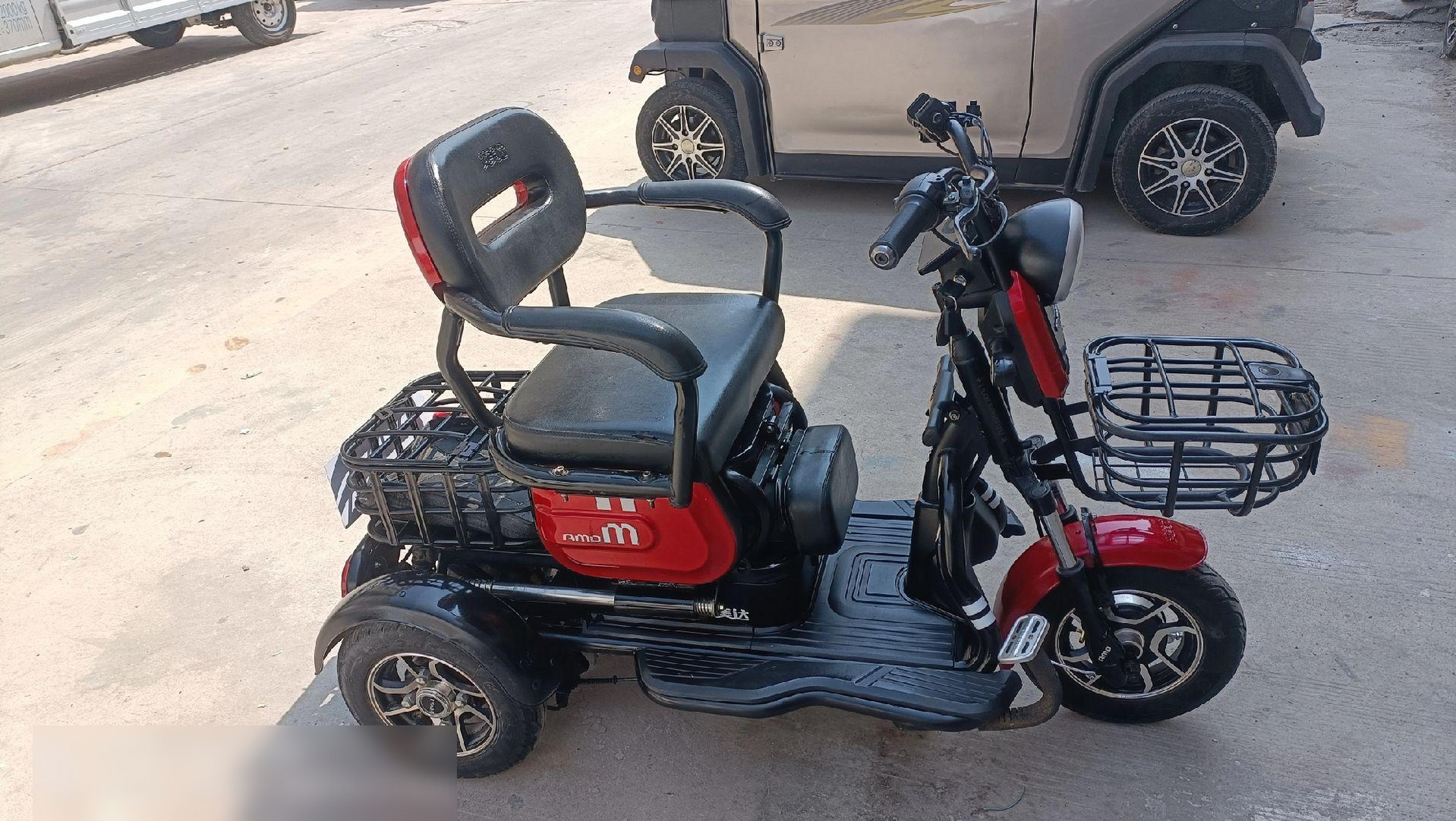 极品艾美达休闲推拉三轮,9.