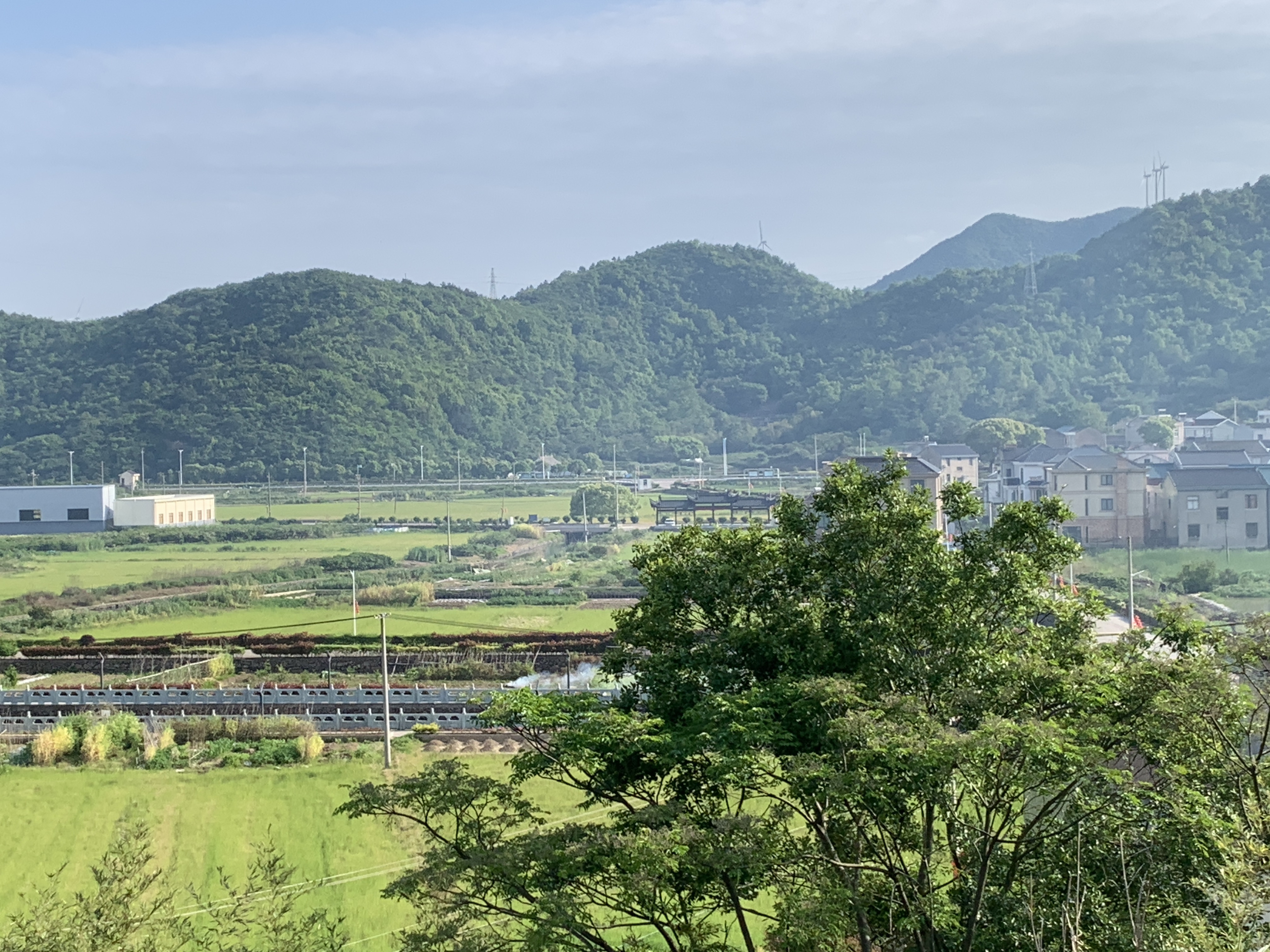 小山村风景