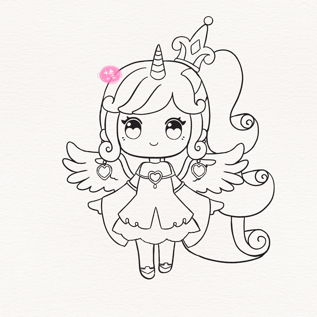 小马宝莉迷你世界 装扮简笔画合集 画了好多迷你装扮啦 感谢喜爱 小马