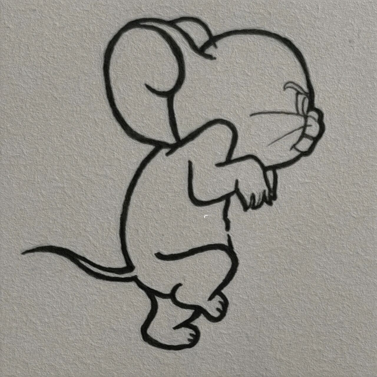 教你画鼠鼠祟祟小杰瑞