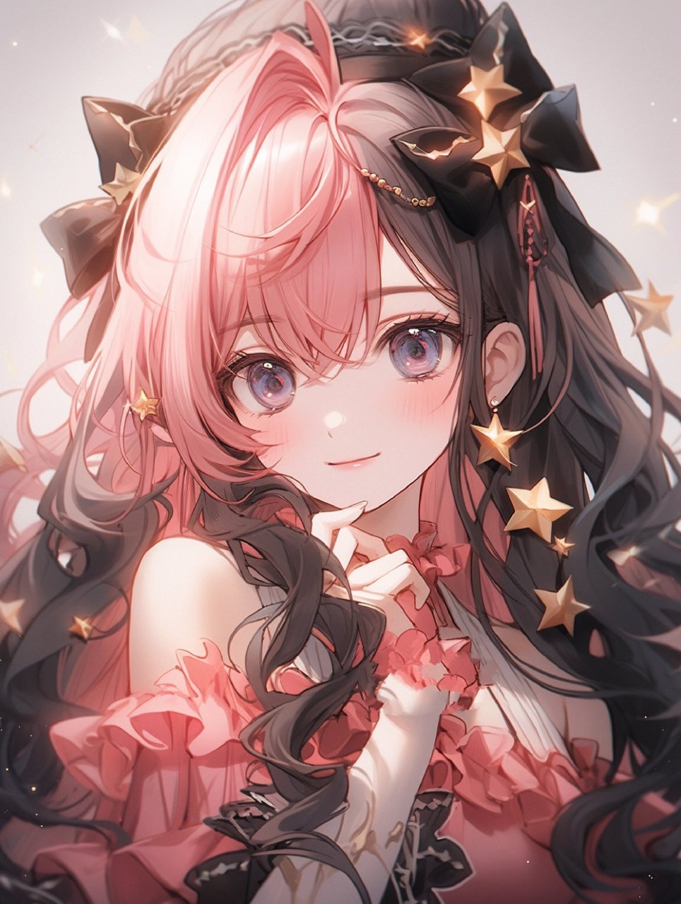 94梦幻女生头像丨粉色甜心  粉色甜心入眼帘 诱人色泽惹人馋 蝶蜂恋