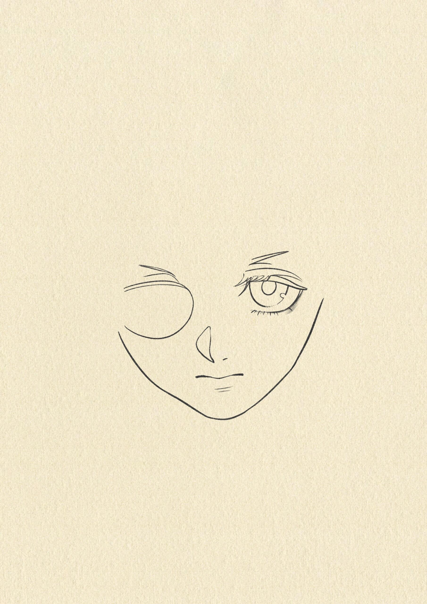 临摹过程 | 黑执事夏尔