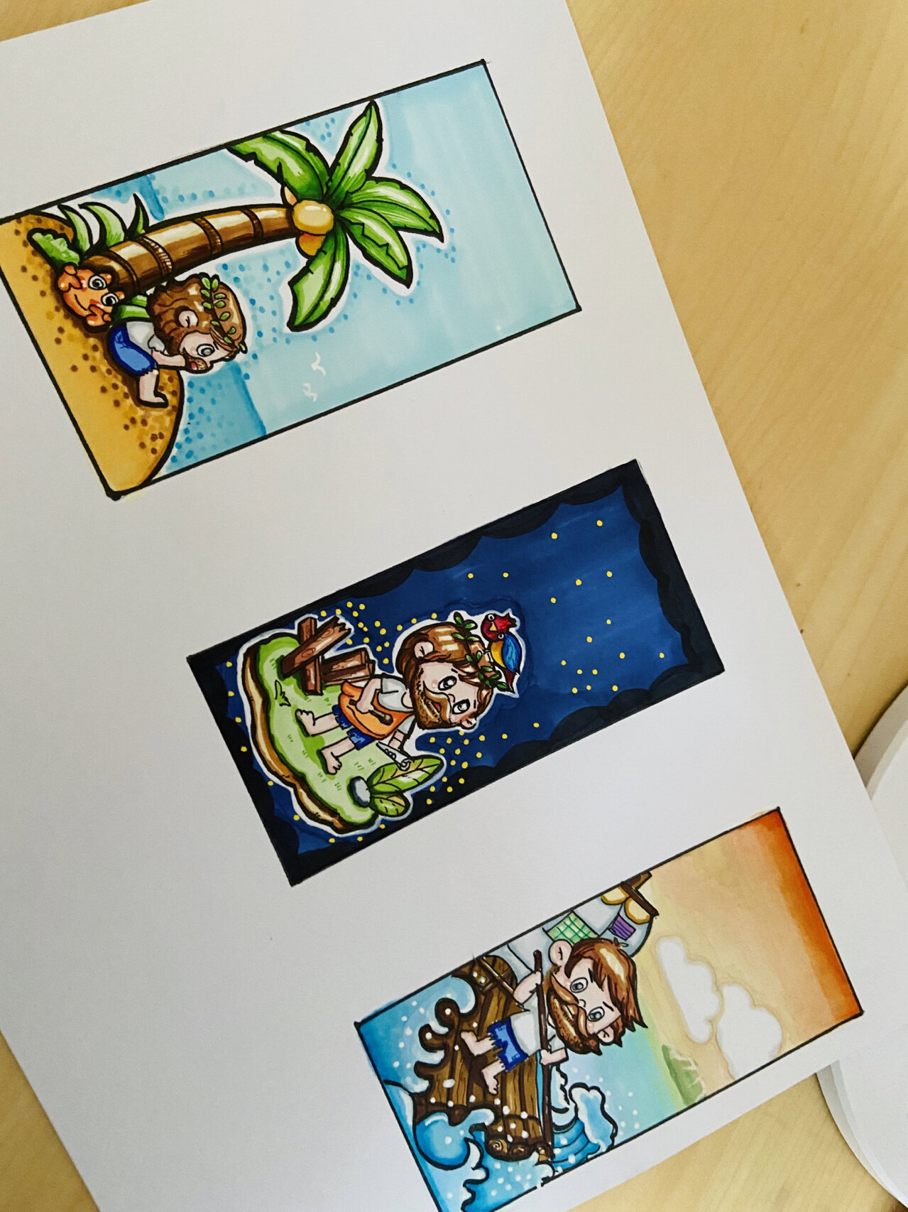 鲁滨逊漂流记 书签92