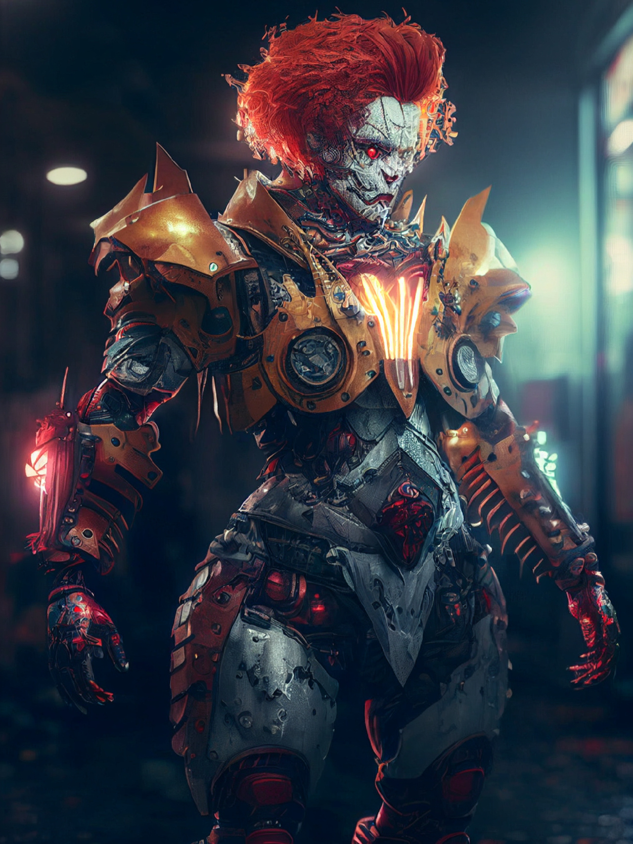 ai创意,赛博朋克战士,你能认出几个?