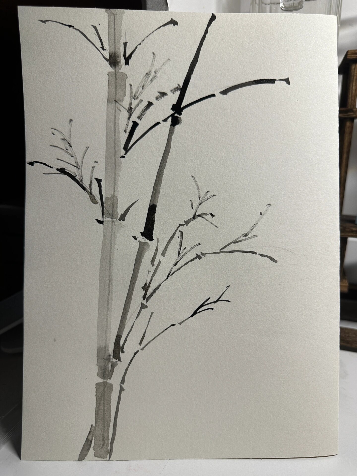 国画竹子教程(粉丝解答)简单易学,附带步骤