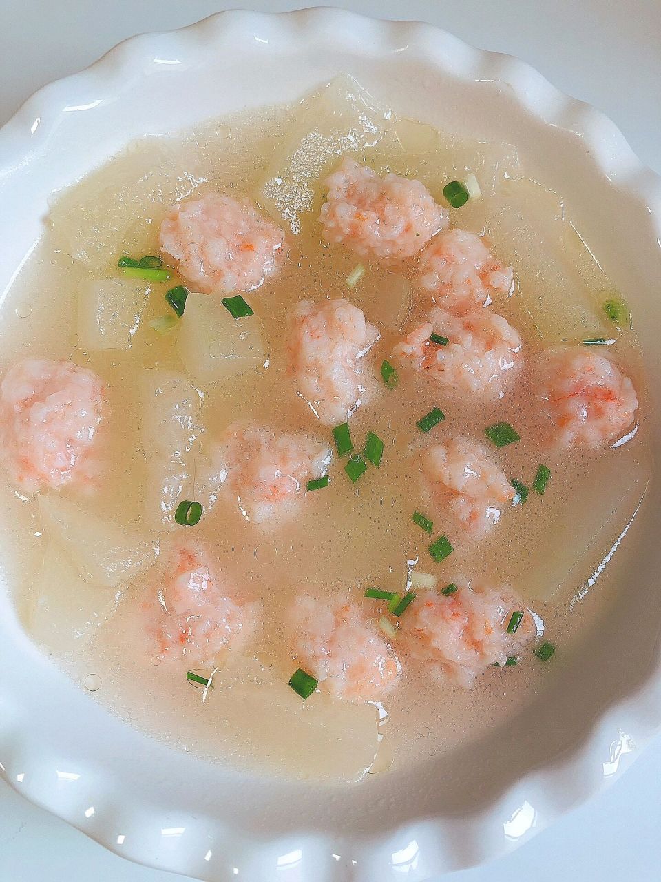 这个秋天怎么少得了冬瓜虾滑汤 秋天怎么能错过用一碗鲜美的汤来温暖