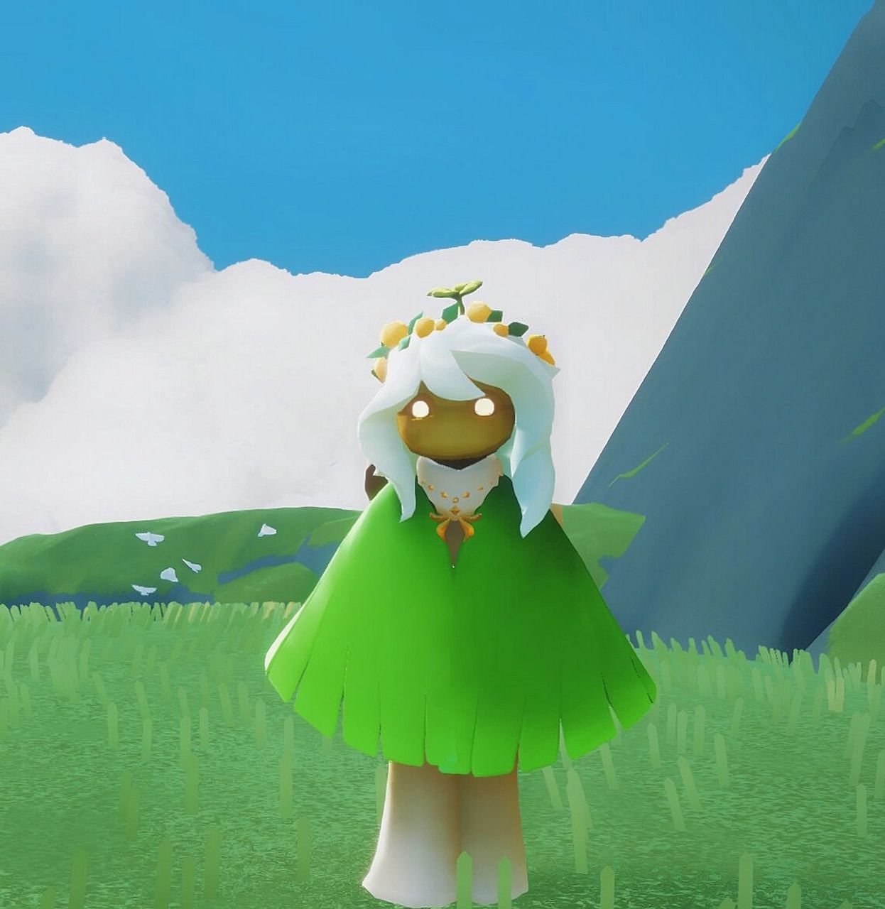 光遇便宜好看的穿搭99 92四叶草头饰 刚刚上线的!才6r 直接拿下!