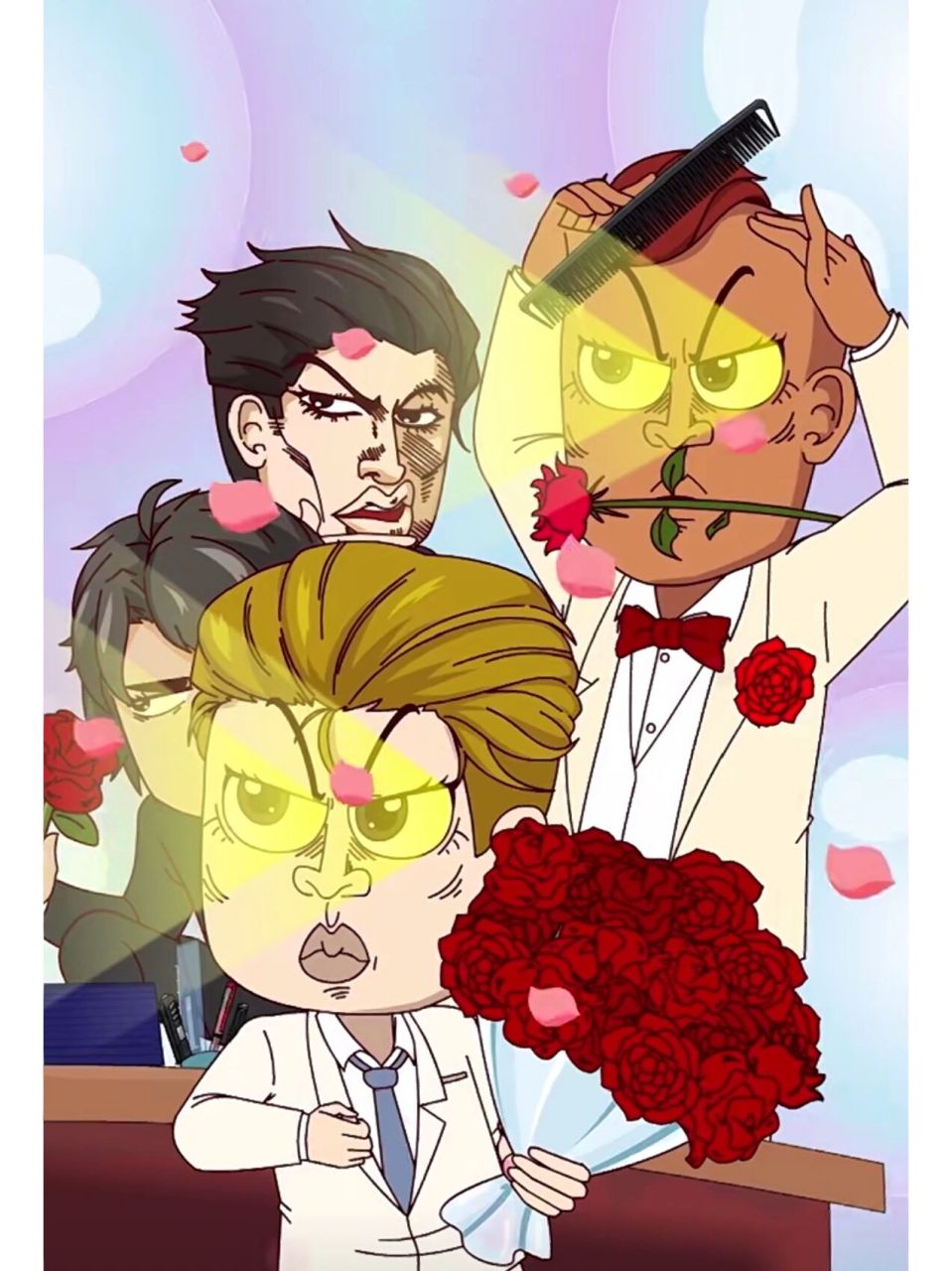 开心锤锤表情包2