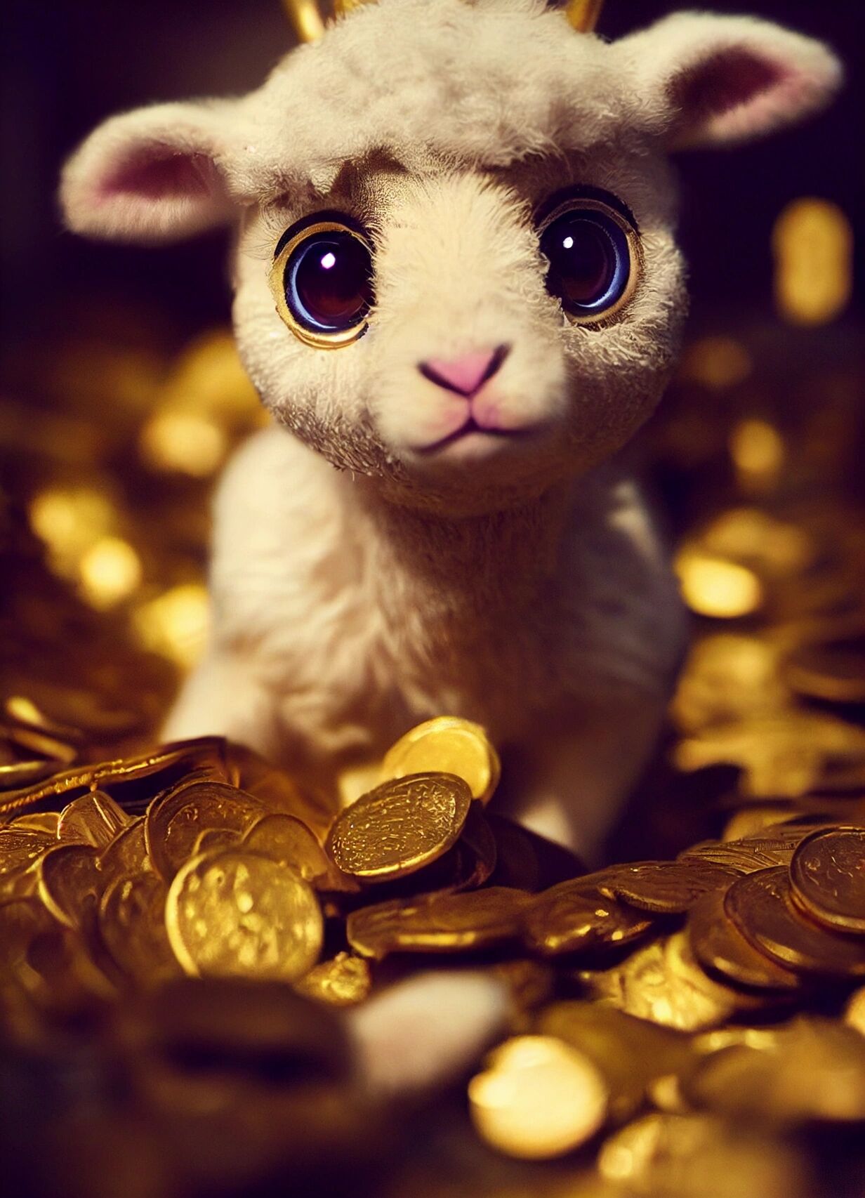 招财羊宝宝91看到就旺财