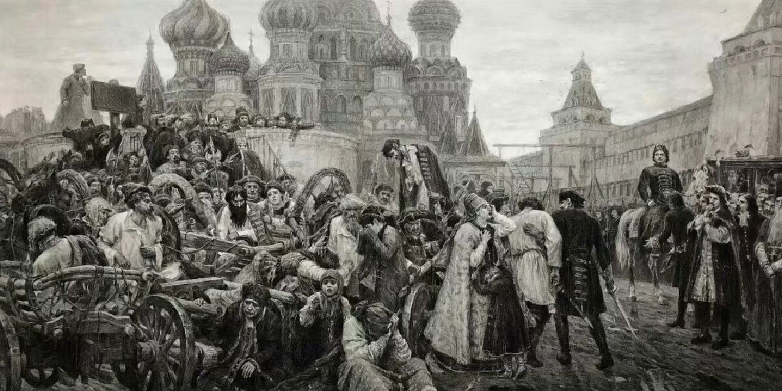 素描场景与命题创作作品欣赏 素描场景与命题创作作品欣赏 富有生命力