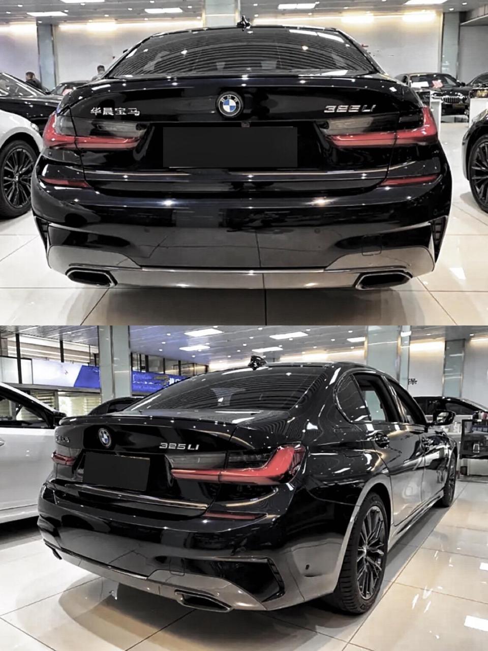 宝马3系 2022款 改款 325li m运动曜夜套装 上牌时间2022年08月 表显