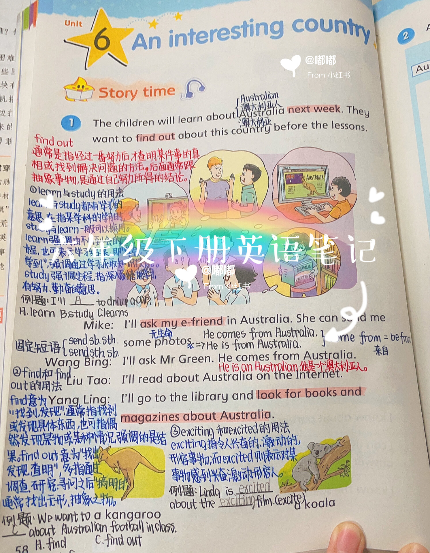 六年级下册英语笔记unit6