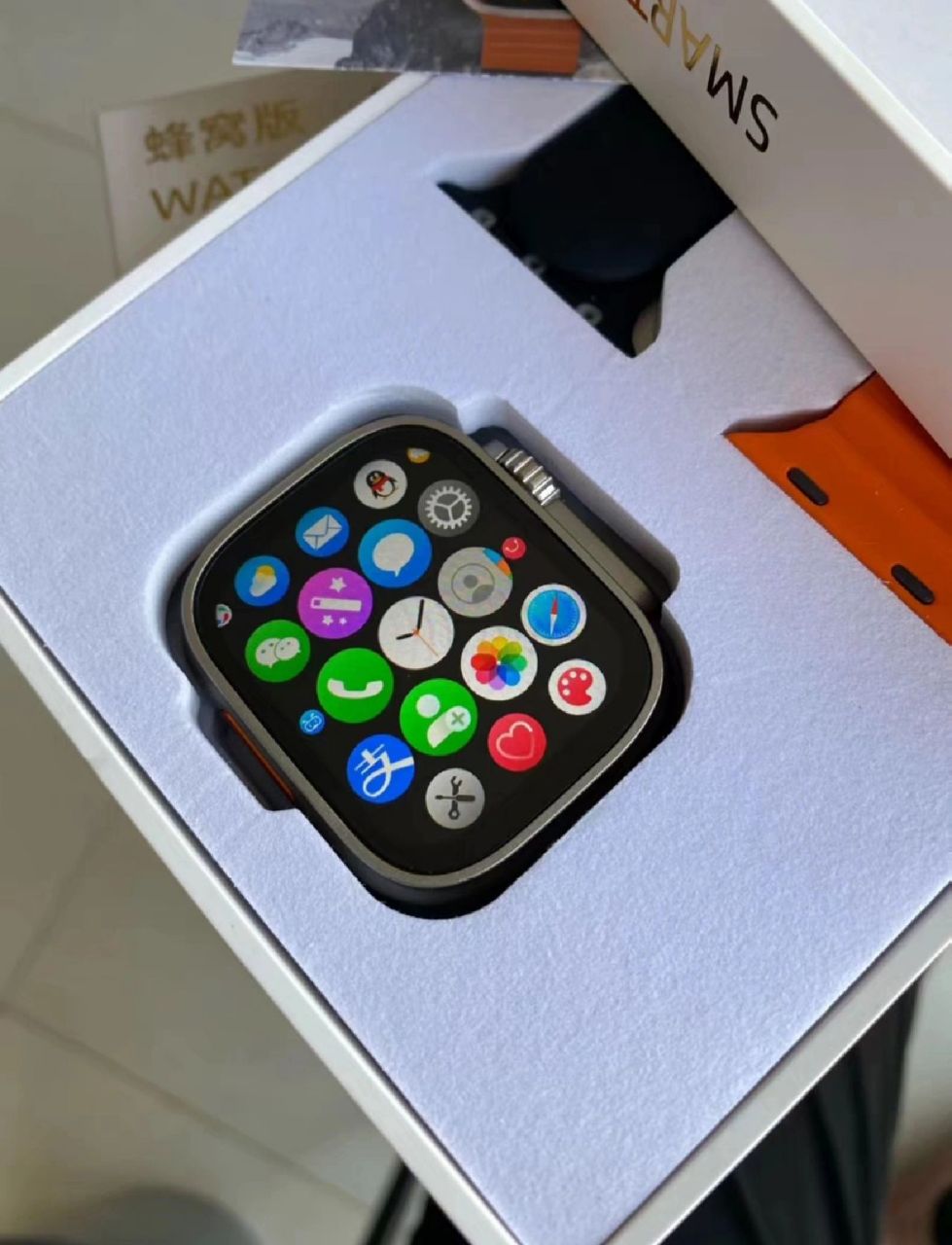 插卡版手表2023 ultra蜂窝版 s8ultra vband升级版 华强北手表 最新款