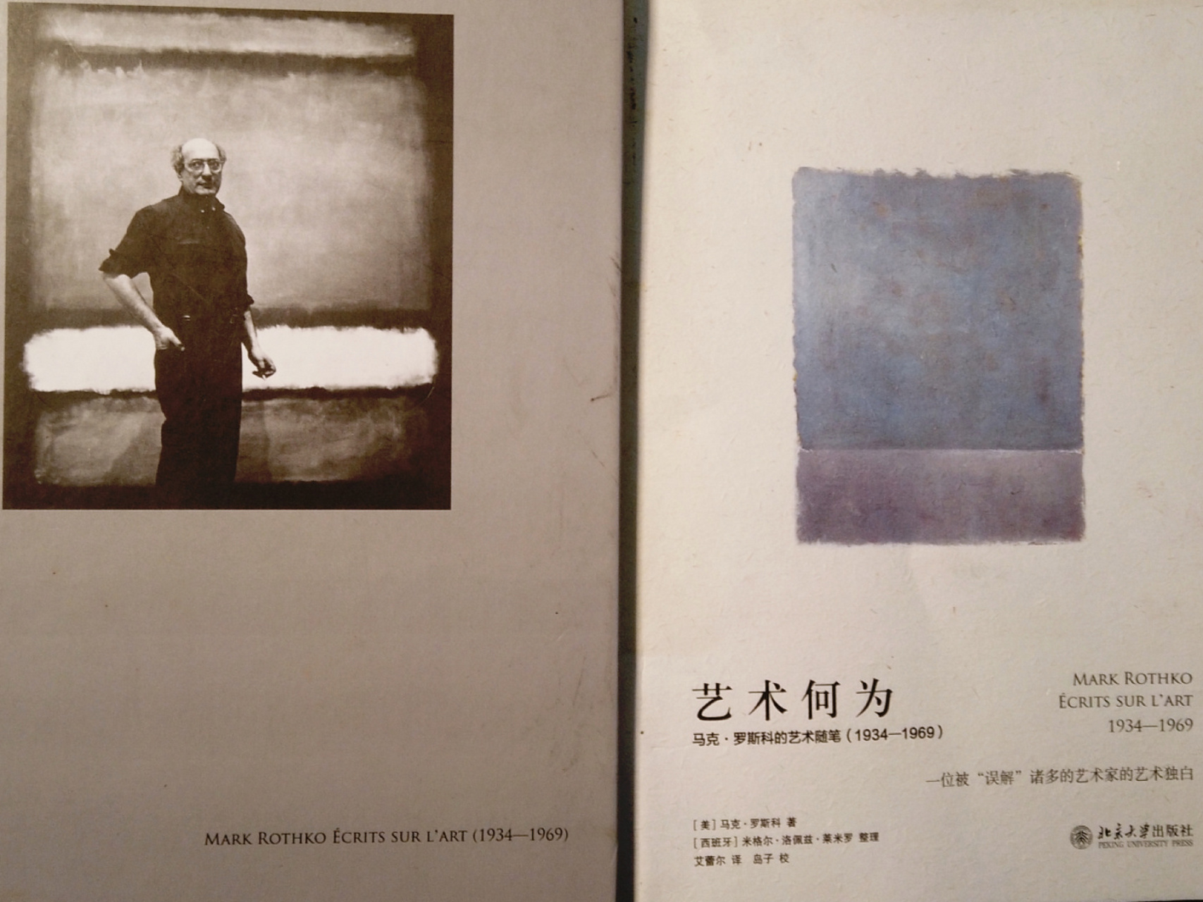 艺术何为 马克·罗斯科的艺术随笔 1934—1969 罗斯科大幅的色域画