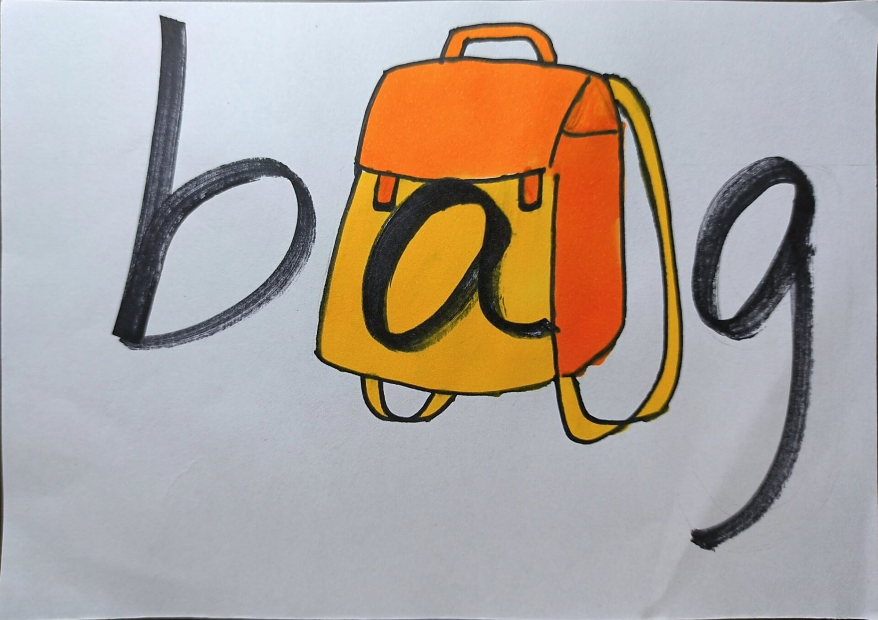 单词创意画(五) 沉浸在单词创意画中不能自拔,哈哈99 发现单词创意