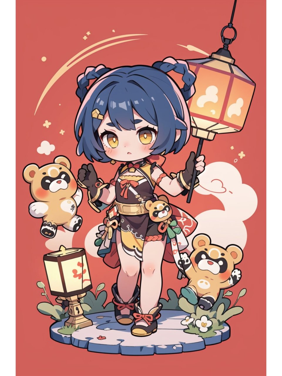 超可爱的原神q版人物-香菱