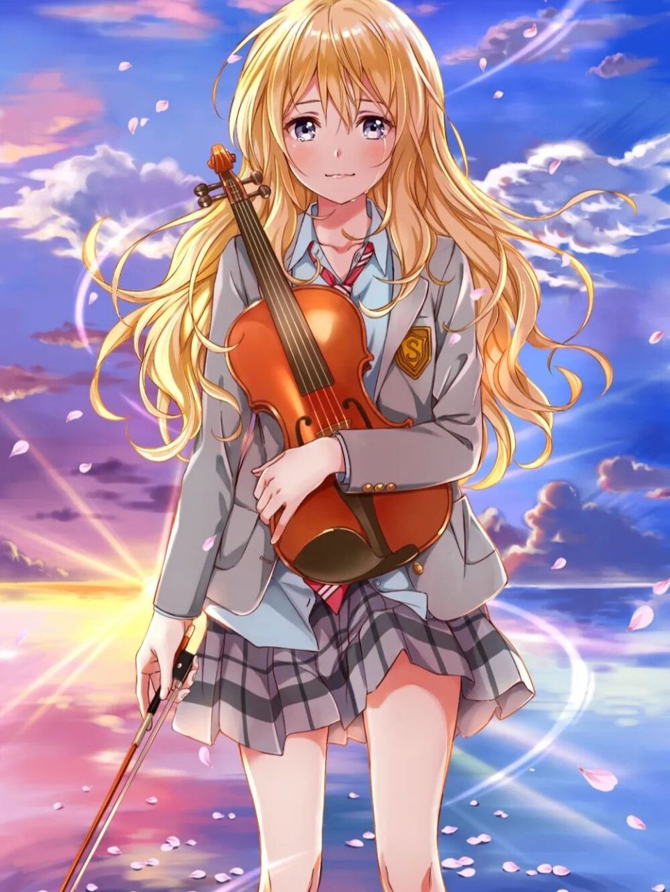 《四月是你的谎言》壁纸赏析 没有你的春天就要来了!