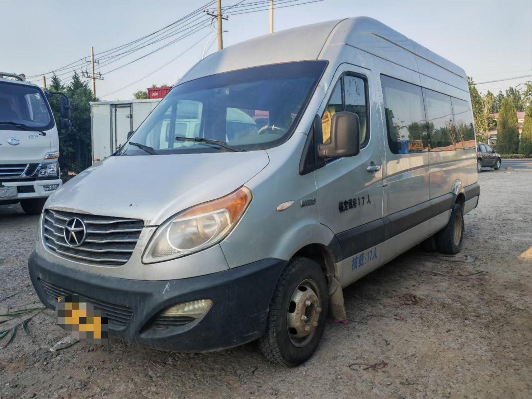 17座中型客车  准12年江淮星锐,17座中型高顶后双轮 高配 液晶电视