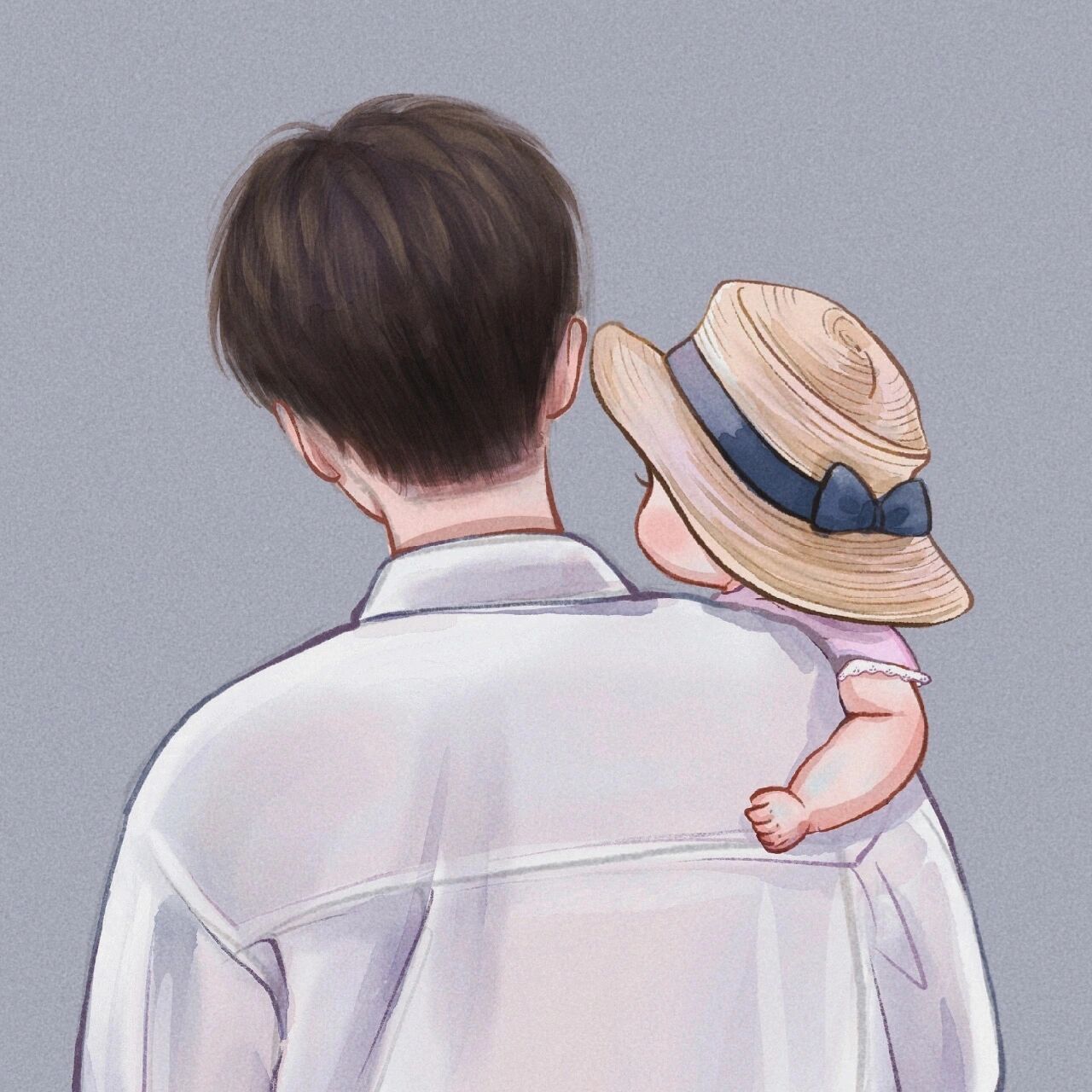 带娃的爸爸妈妈们请进 家庭头像来啦 看到好朋友生了二胎立马换上一家