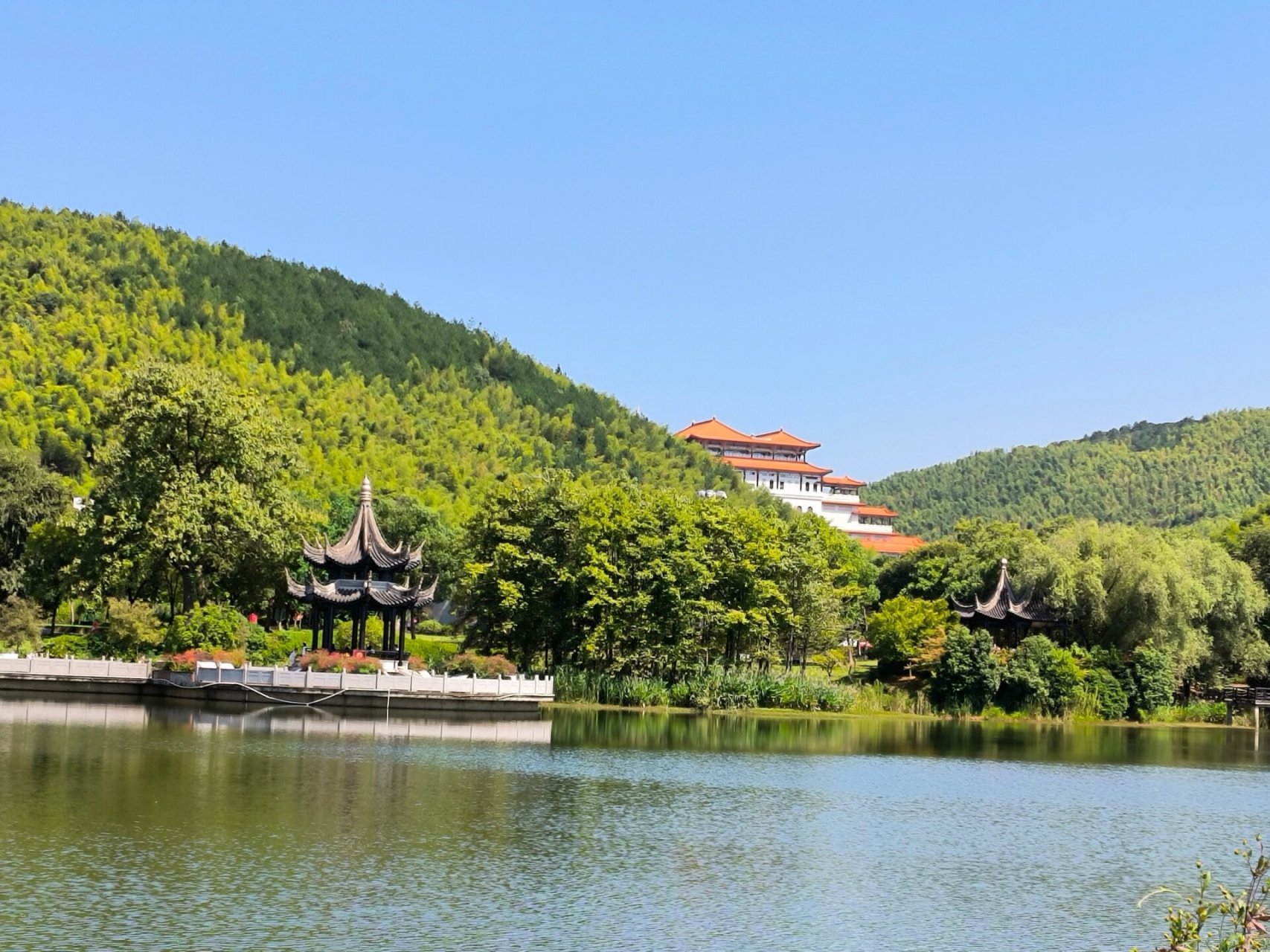 宜兴云湖风景区 云湖真的值得打卡 云湖风景区是开放式公园,没有任何