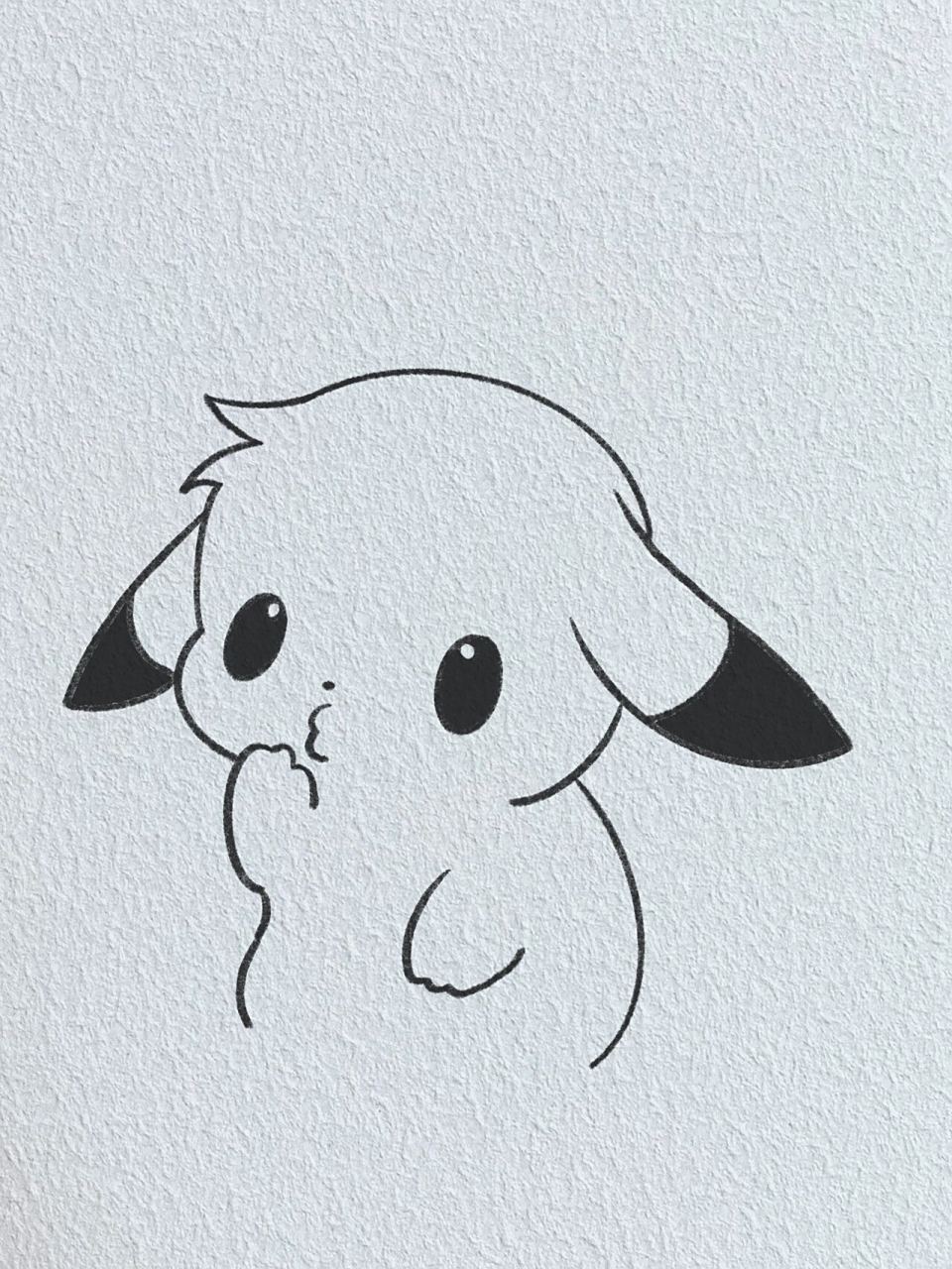 可爱简笔画教程/捕捉一只小皮卡丘 pika pika