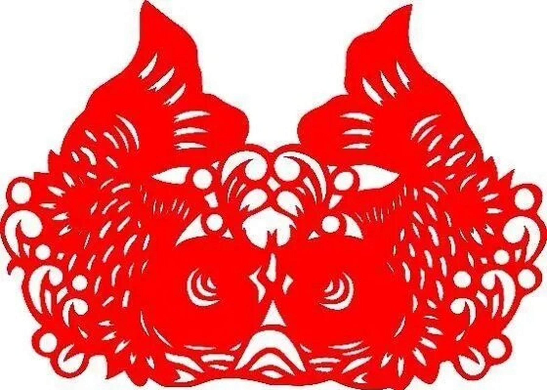 中国剪纸之苗族剪纸 95苗族剪纸俗称"苗族花纸","剪花","绣花纸"