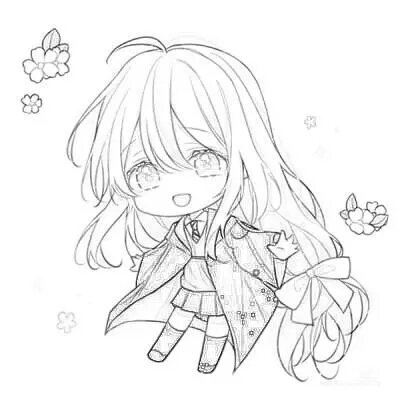 1000 q版人物头像临摹素材,画师必备!