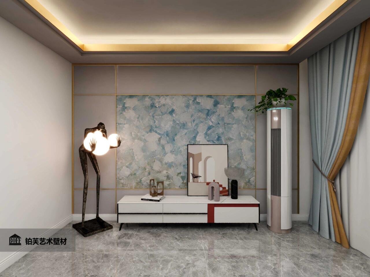 8款好看的铂芙艺术漆背景墙,肯定有一款经验到你!