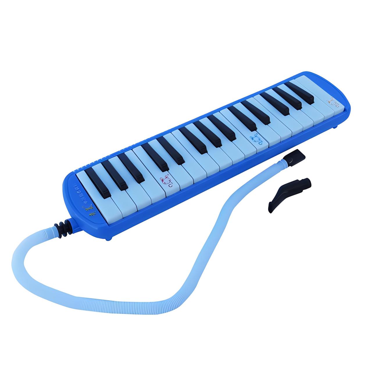 口风琴图片 口风琴,英文名melodica,是一种结合了键盘和吹奏的乐器,其