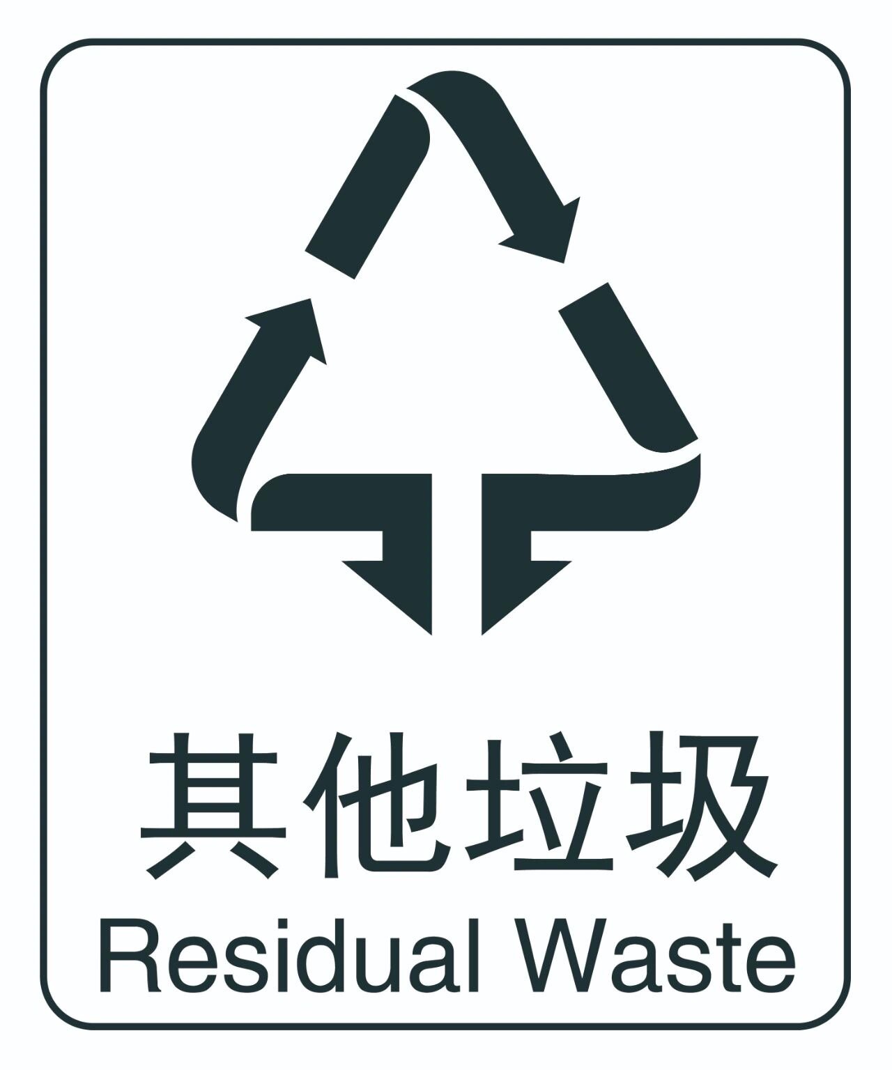 垃圾分类图标打印