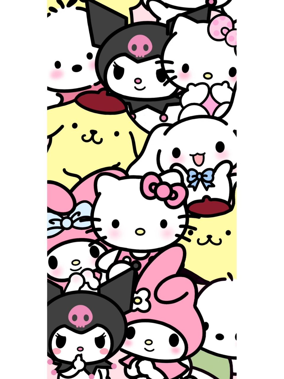 三丽鸥高清原创手绘插画壁纸 未经授权🈲️商用‼‼️ 均已