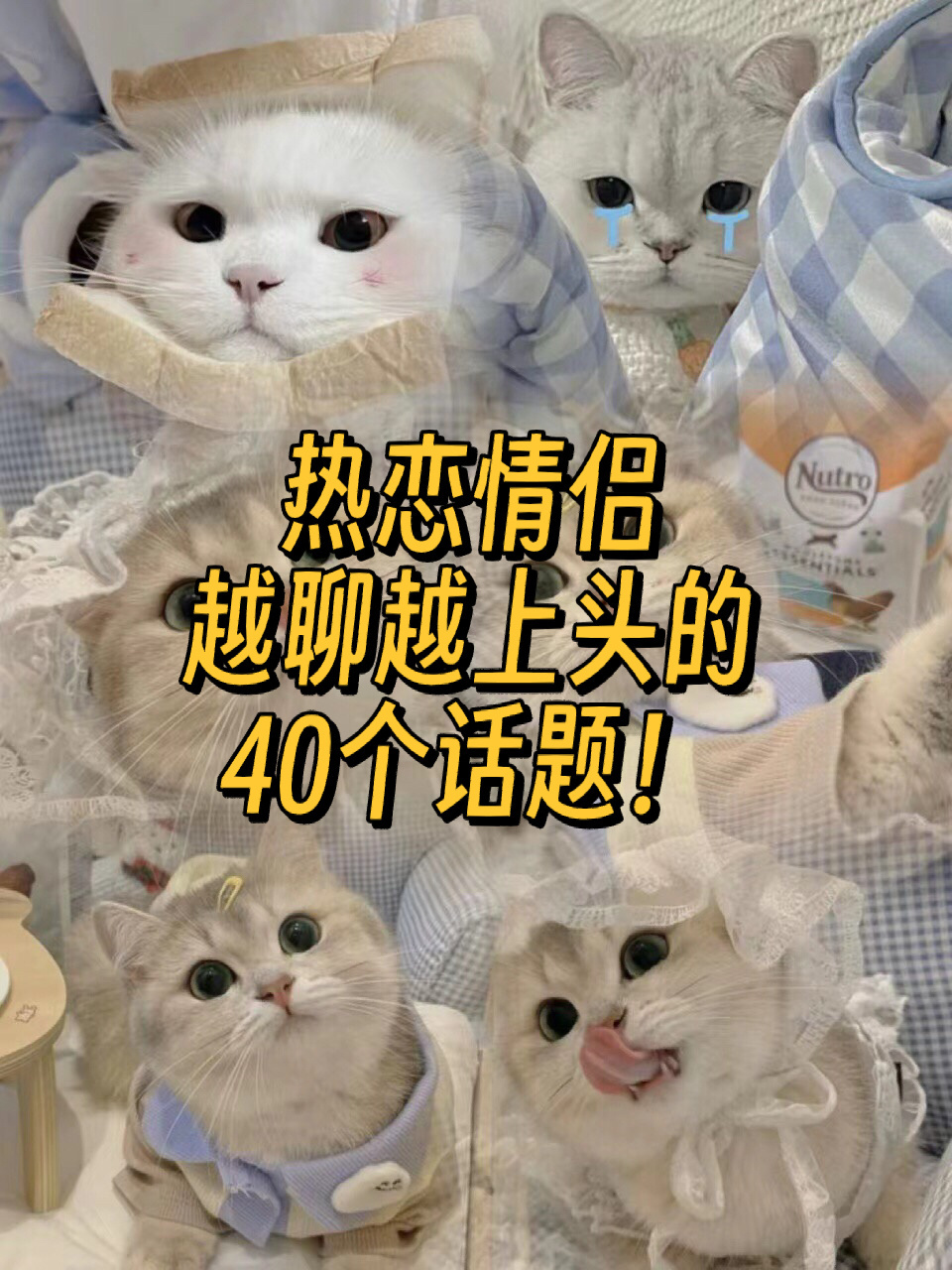 热恋情侣越聊越上头40个话题(暧昧期通用) 40个情侣一定要聊的亲密