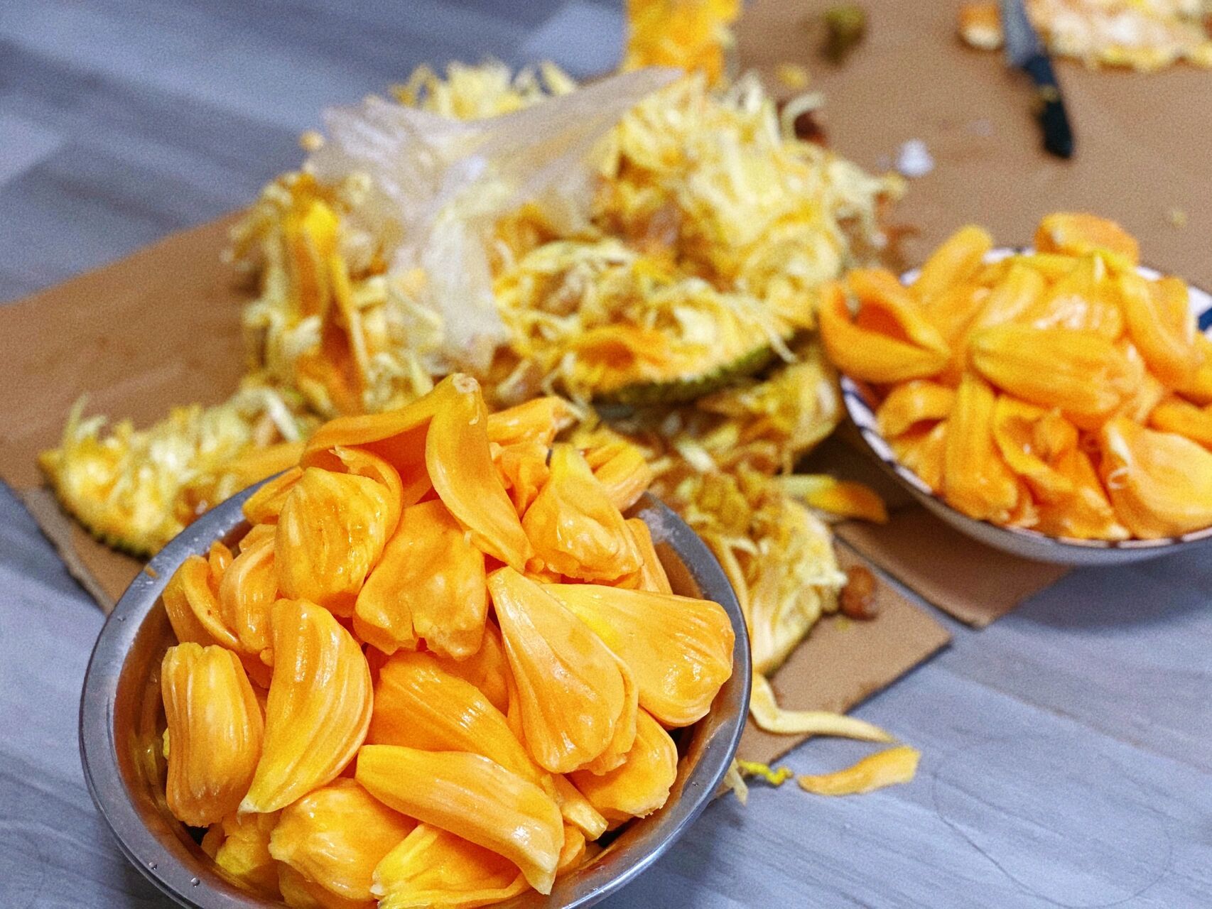 泰国8号红肉菠萝蜜 皮薄肉多 脆,甜但不腻!不错