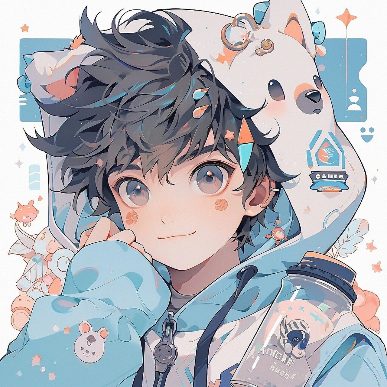 动漫男生头像丨阳光 少年,阳光,天空蓝,可爱～ 每天不一样的风格～ 我