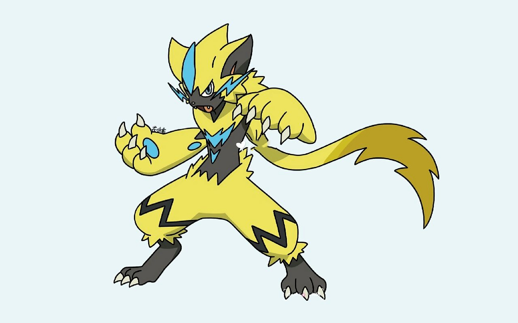 03你来说神奇宝贝我来画266566 这次是捷拉奥拉 下次预告:猫