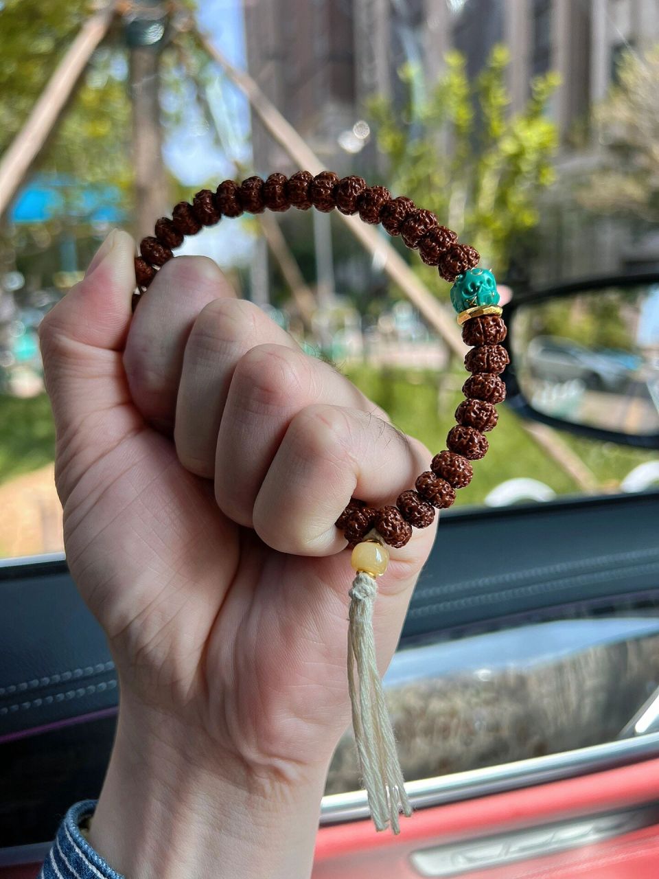 9mm的平细小金刚单圈 已经盘盘刷刷220多天了 看这纹路细节 在变红变