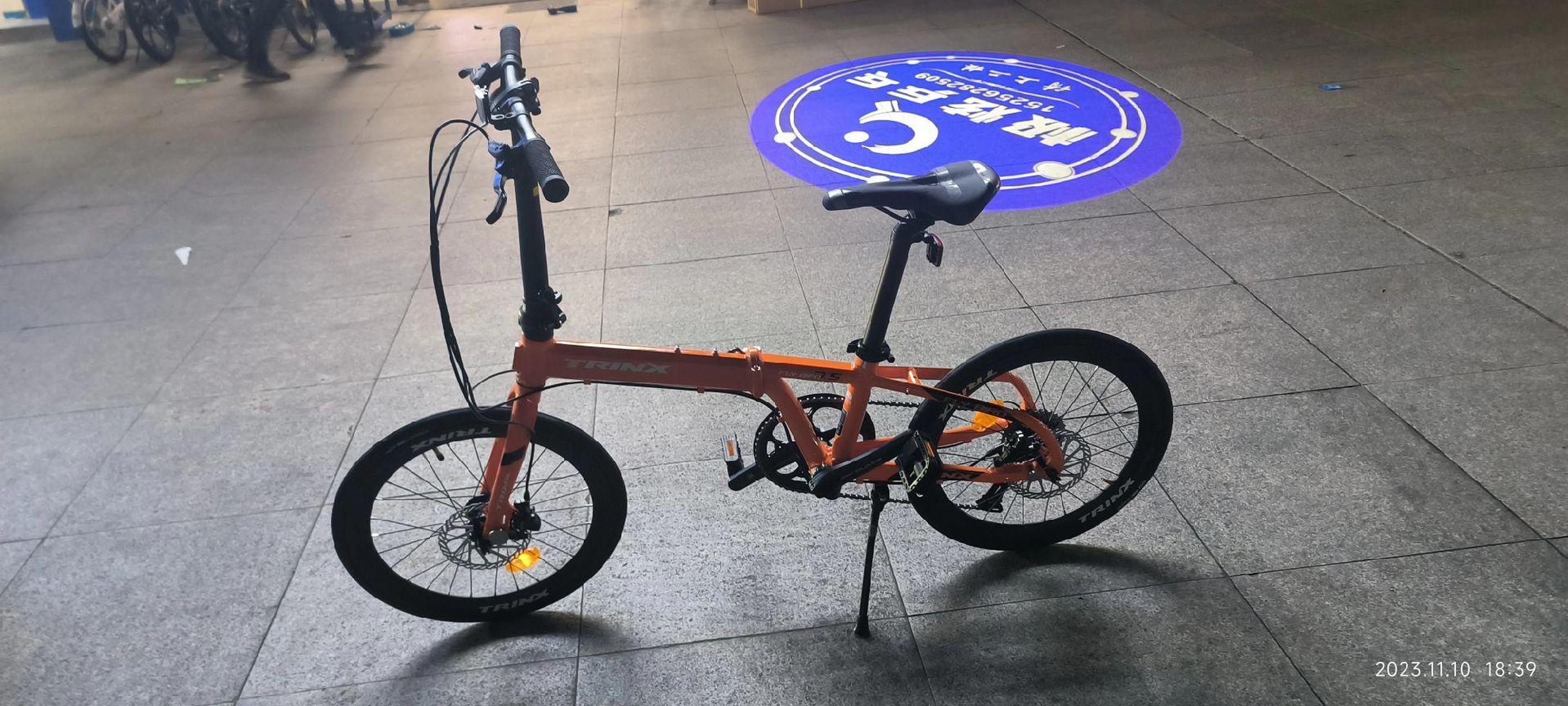 宝藏车型:千里达飞鸟3.5折叠车.