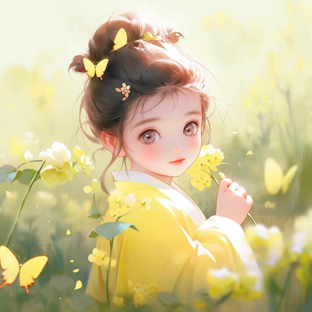 花仙子可爱头像来咯