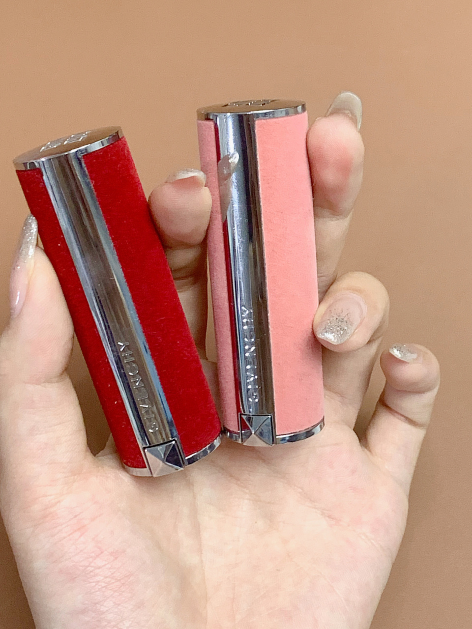 谁说纪梵希粉37和红37没区别90对比来了!