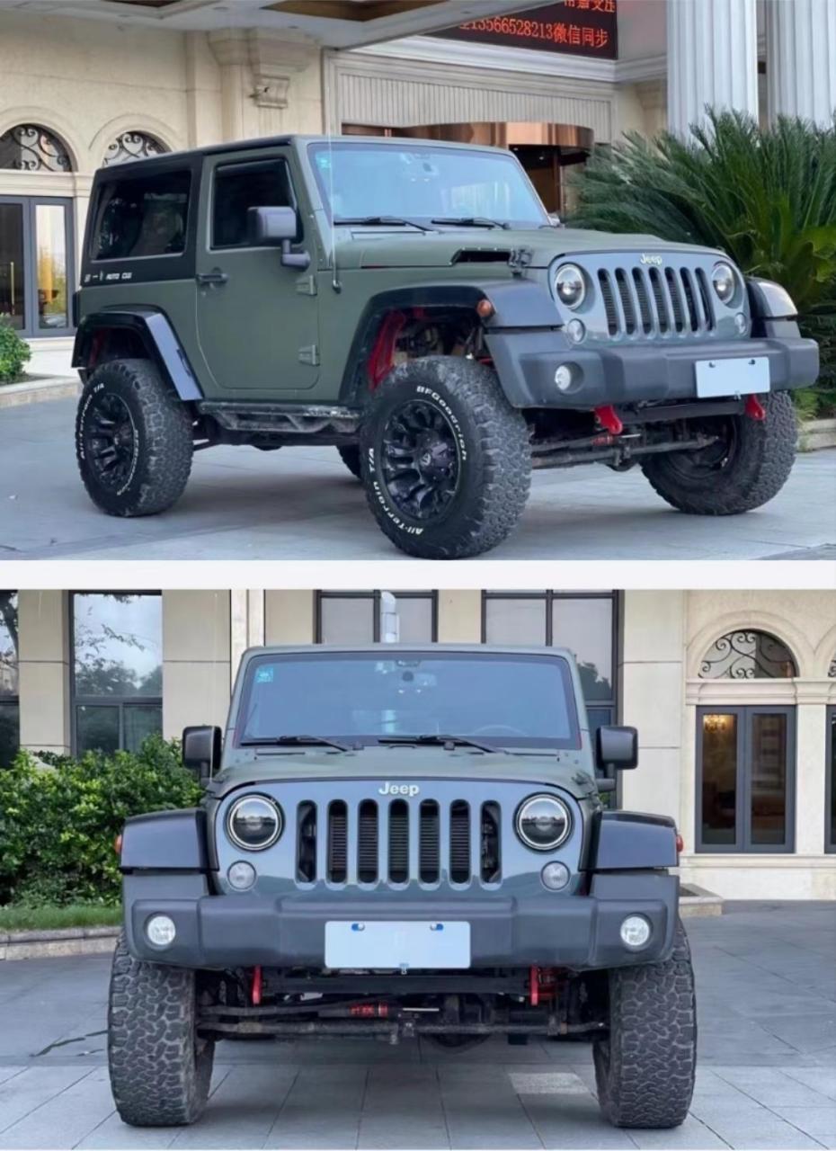 2016年吉普牧马人卢比肯罗宾汉!车况极品jl两门版,有改装无重度越野.