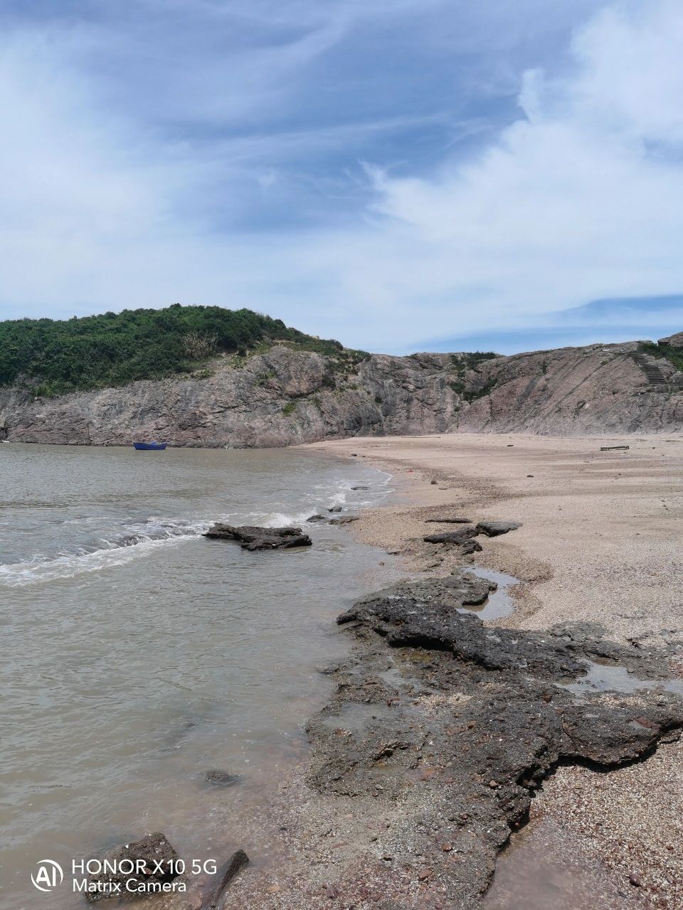 踩点台州三门牛尾塘沙滩 三门大力开发的沙滩加紧建设中,外地的朋友来